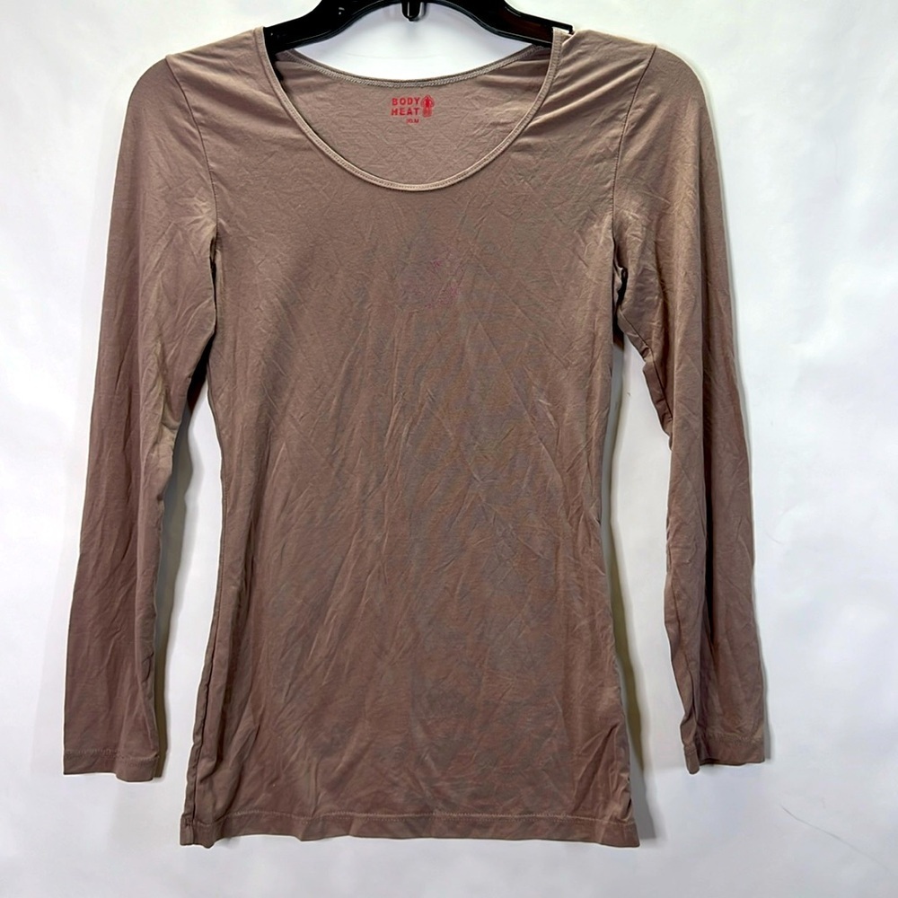 Body Heat Top Tan Nude